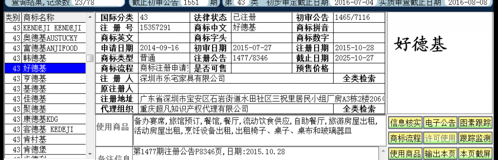 商标注册攀打牌案例